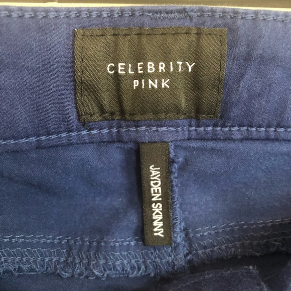 Royal Blue Skinny Jeans - Picture 5 of 7